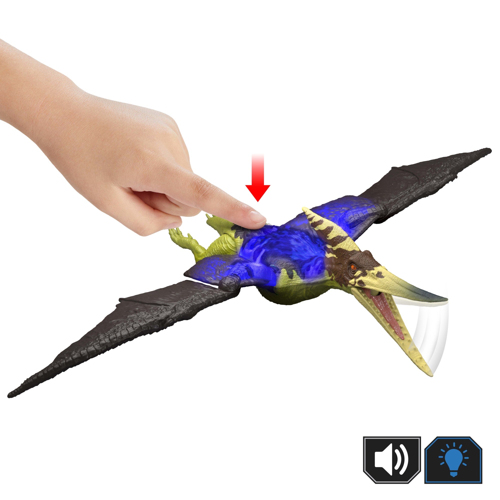 Jurassic World Figurine Ptéranodon Rugissement Féroce - Image 3