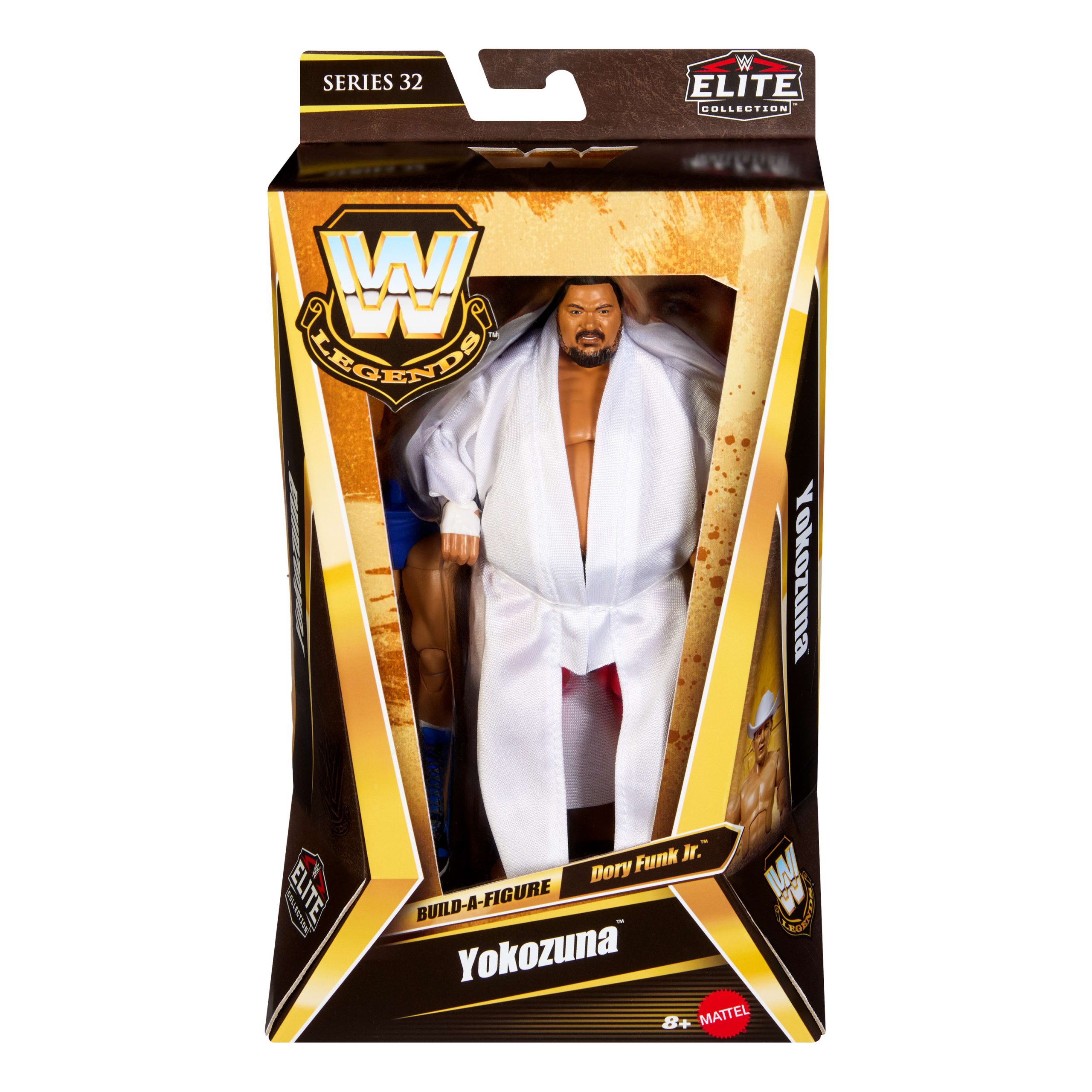 WWE Elite Legends Yokozuna Action Figure & Accessories. Series 32 6-inch Set - Image 2