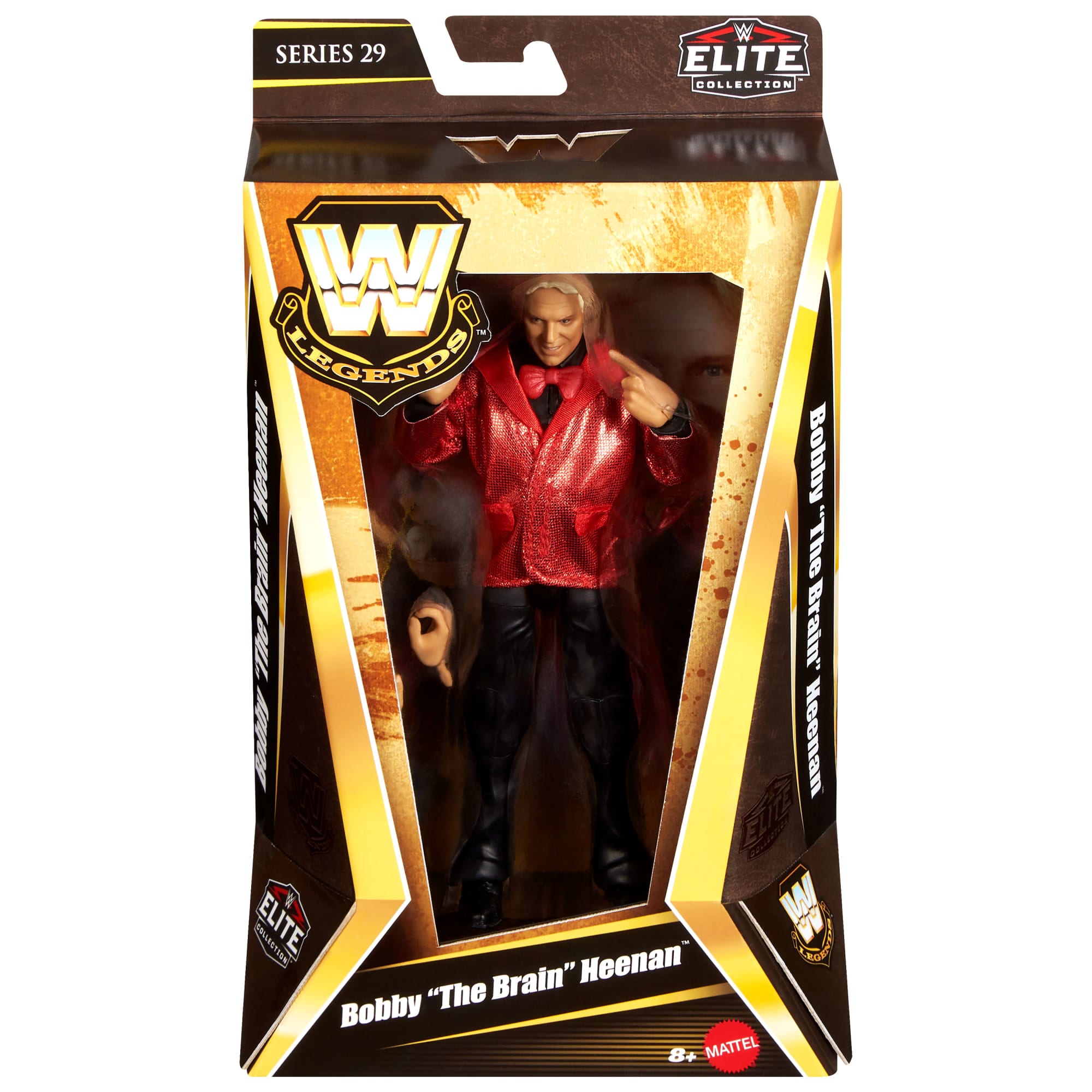 WWE Elite Legends Bobby The Brain Heenan Action Figure - Image 6