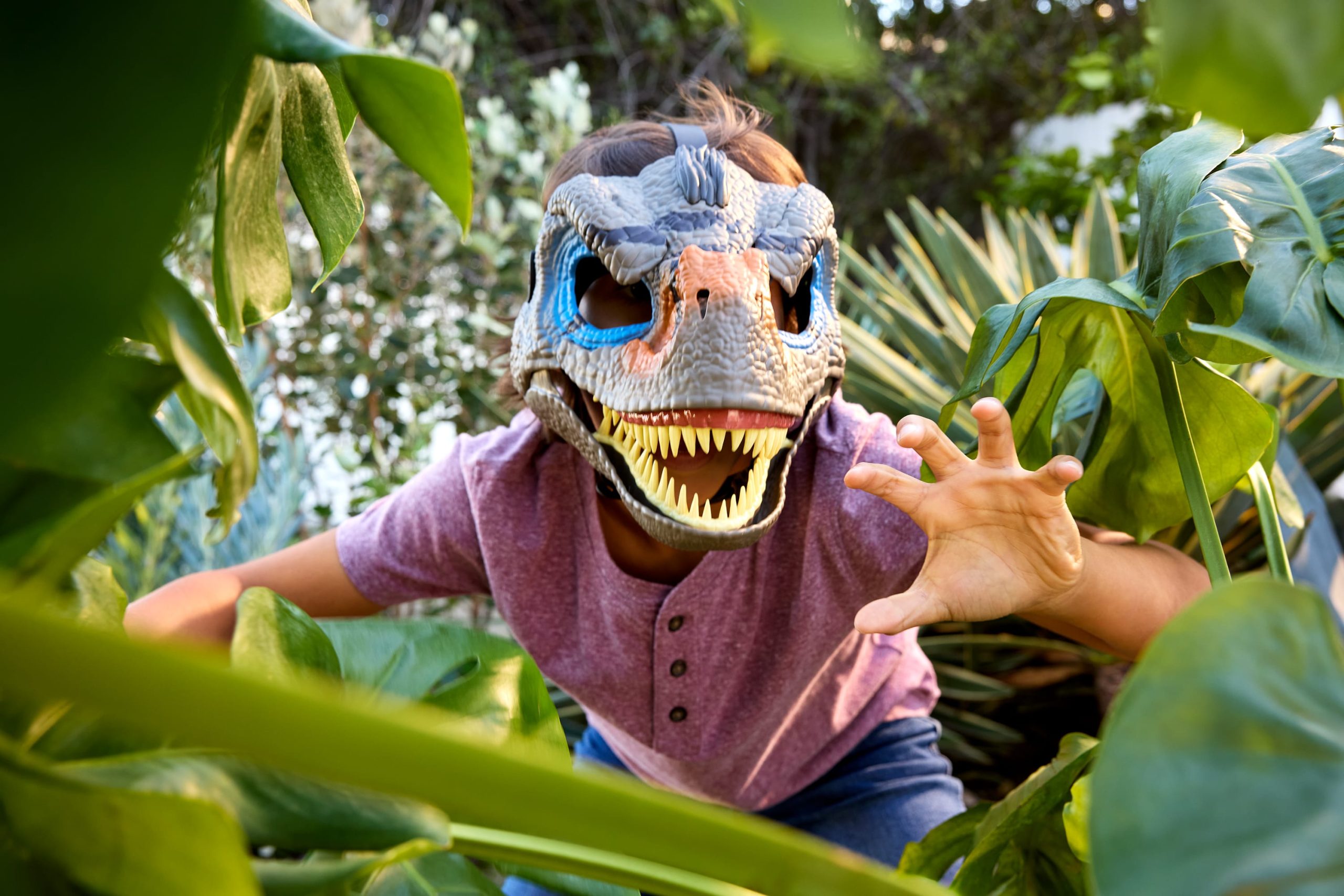 Jurassic World Recomeço Brinquedo Máscara de Raptor - Image 2