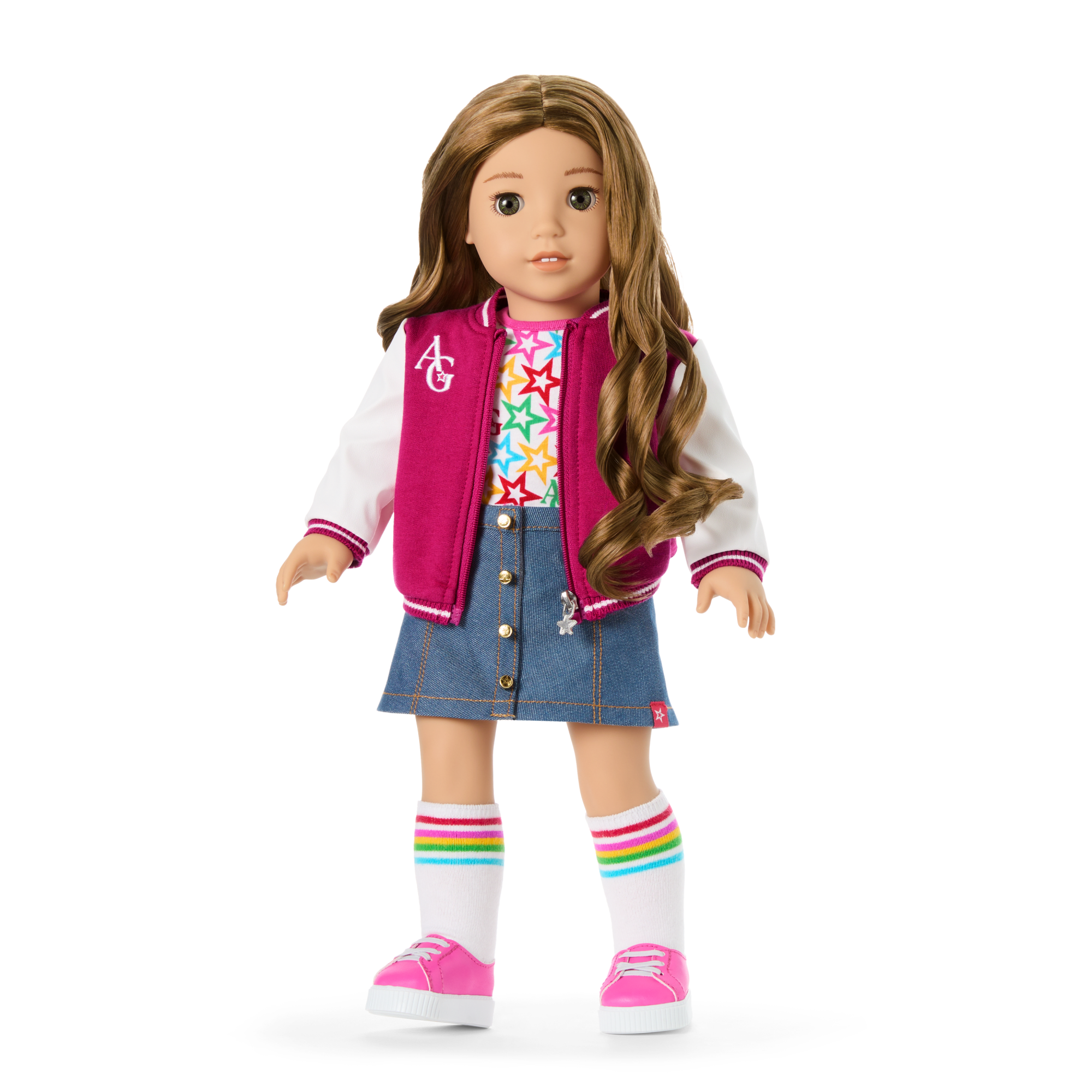 AG™ Star Squad Varsity Jacket for Girls & 18-inch Dolls - Image 3