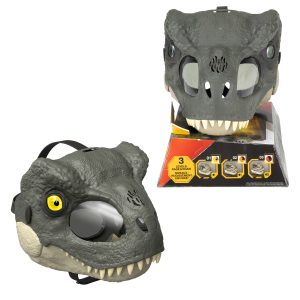 Jurassic World Rebirth  Masque de Jeu de Rôle  T. Rex. Yeux à del