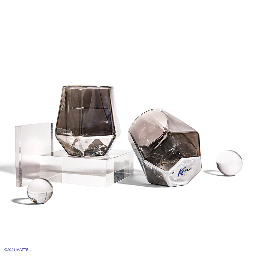 Barbie™ X Dragon Glassware® Ken™ Whiskey Glasses - Image 14