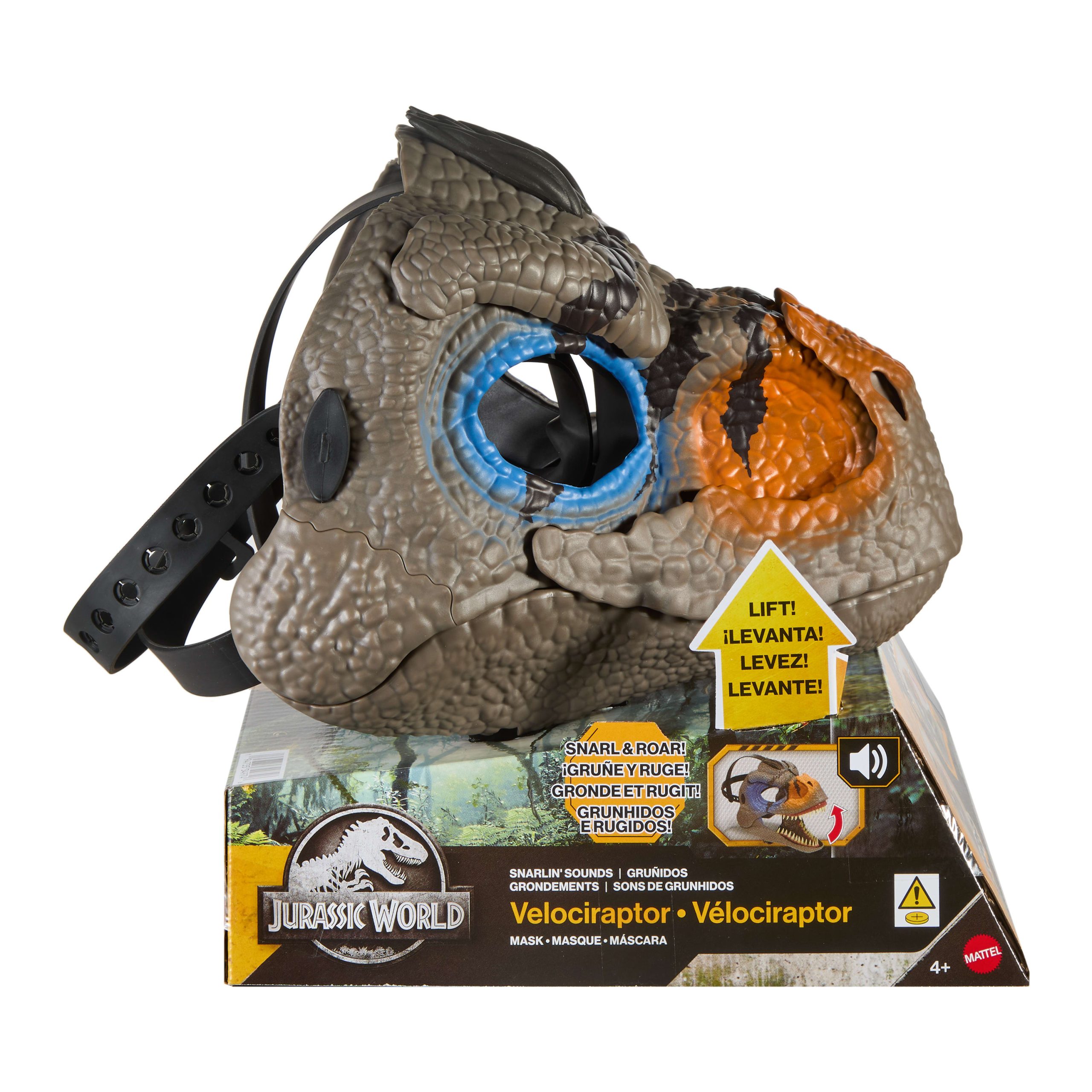 Jurassic World Recomeço Brinquedo Máscara de Raptor - Image 6