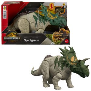 Jurassic World Dinosaurio de Juguete Rebirth Rugido Salvaje Spiclypeus