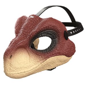 Jurassic World Brinquedo Rebirth Máscara de Dinossauro Raptor