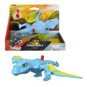 Fisher-Price Imaginext Jurassic World Rebirth Dimorphodon Dinosaur Action Figure With Wing Motion
