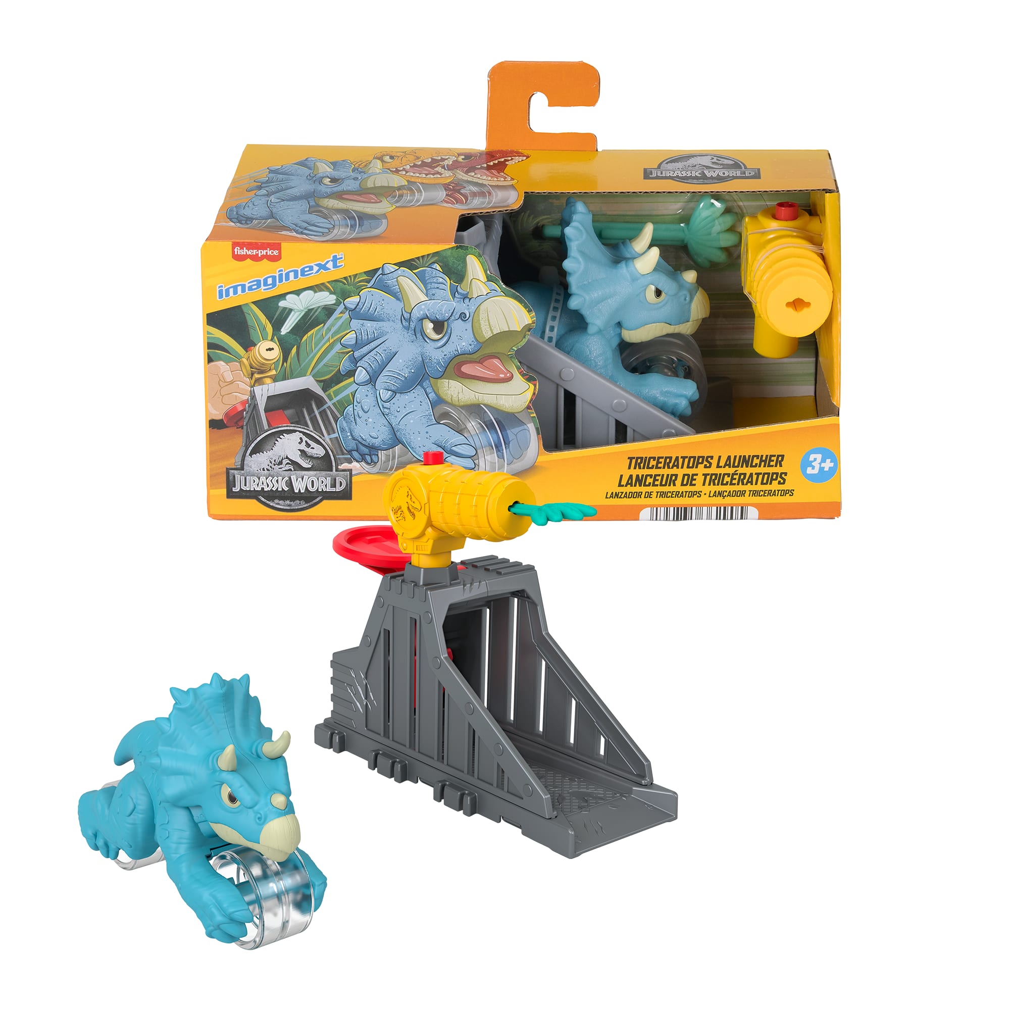 Imaginext Jurassic World Dinossauro de Brinquedo Recomeço Lançador - Image 6