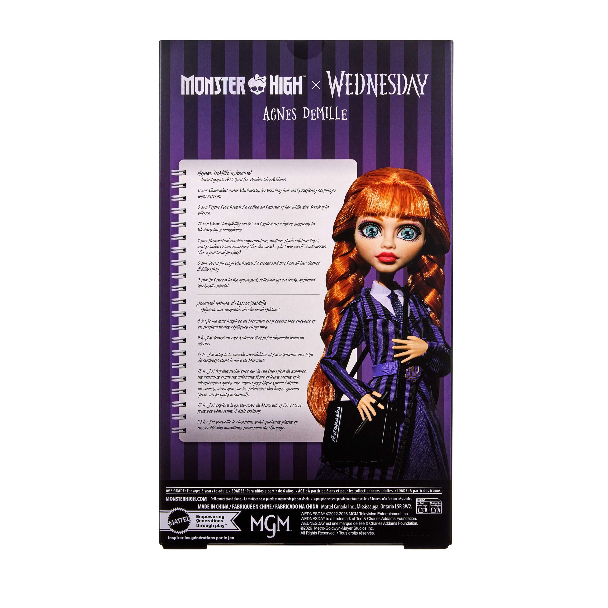 Monster High Skullector Muñeca de Colección Agnes DeMille - Image 6