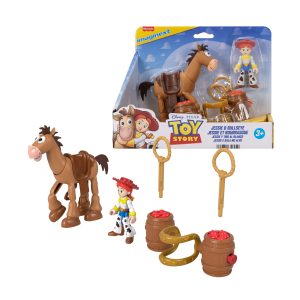 Imaginext Project Target Figura de Ação Imaginext Toy Story Pack com Jessie e Bala‑no‑Alvo