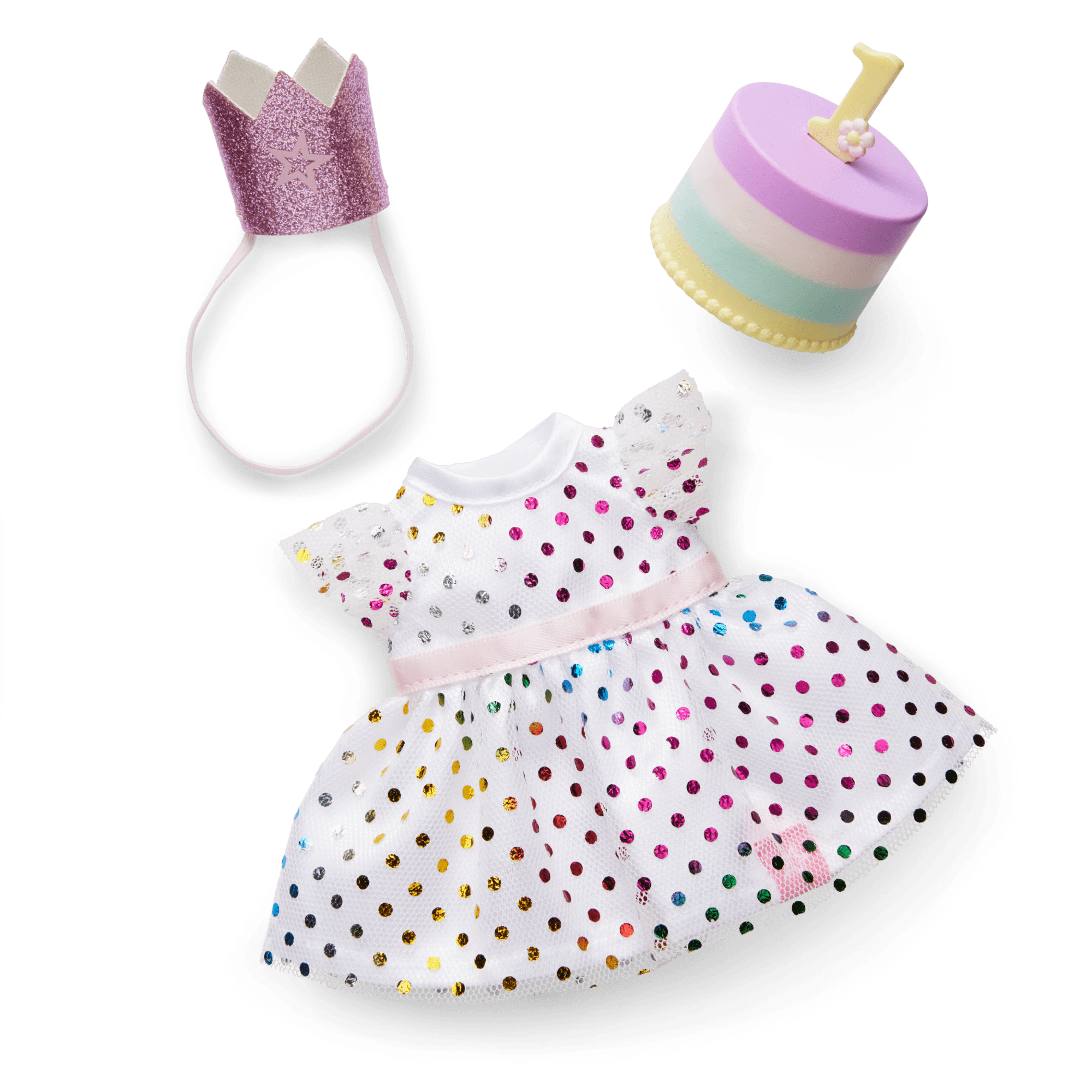Little Bitty Baby™ First Birthday Celebration Set for 7.75-inch Dolls