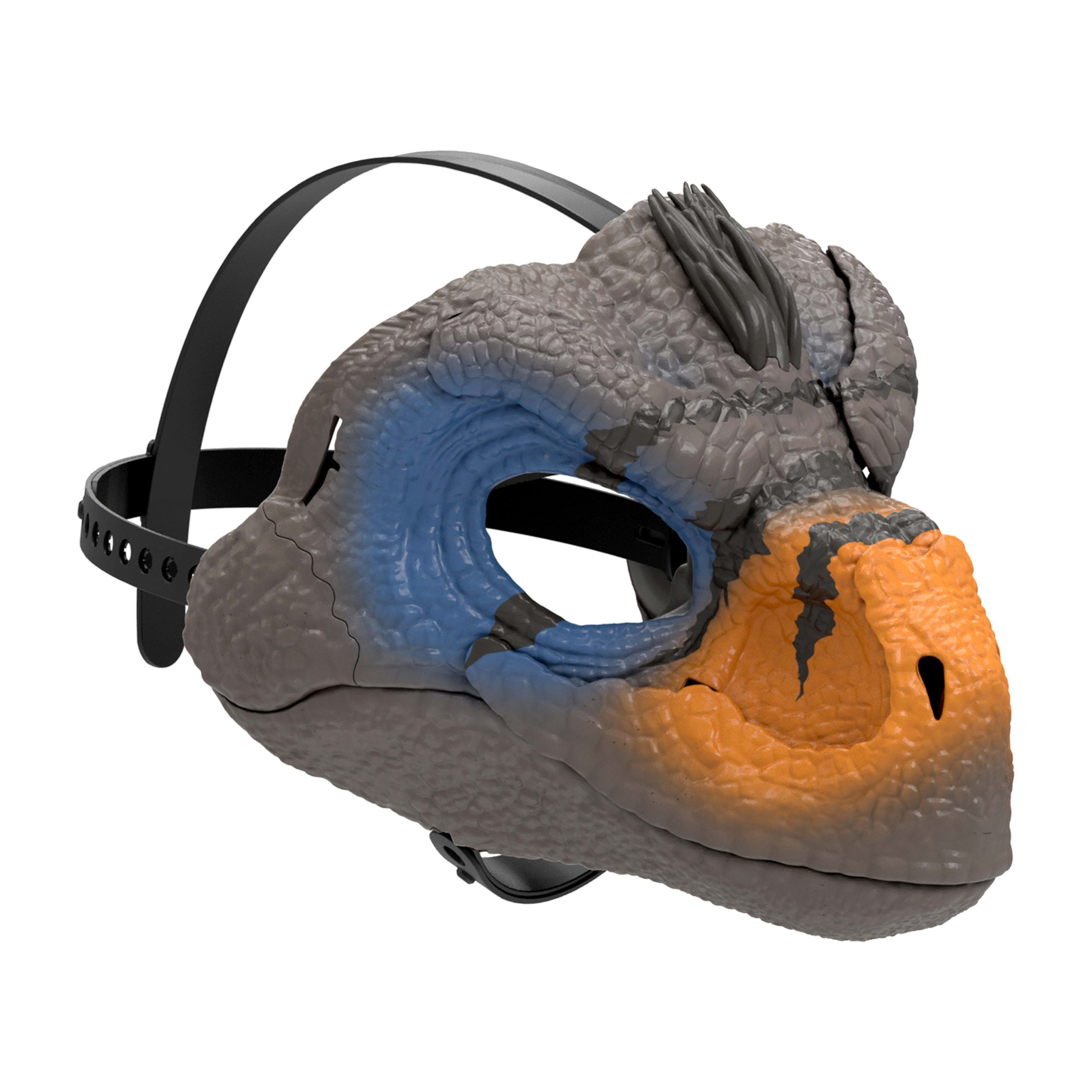 Jurassic World Recomeço Brinquedo Máscara de Raptor