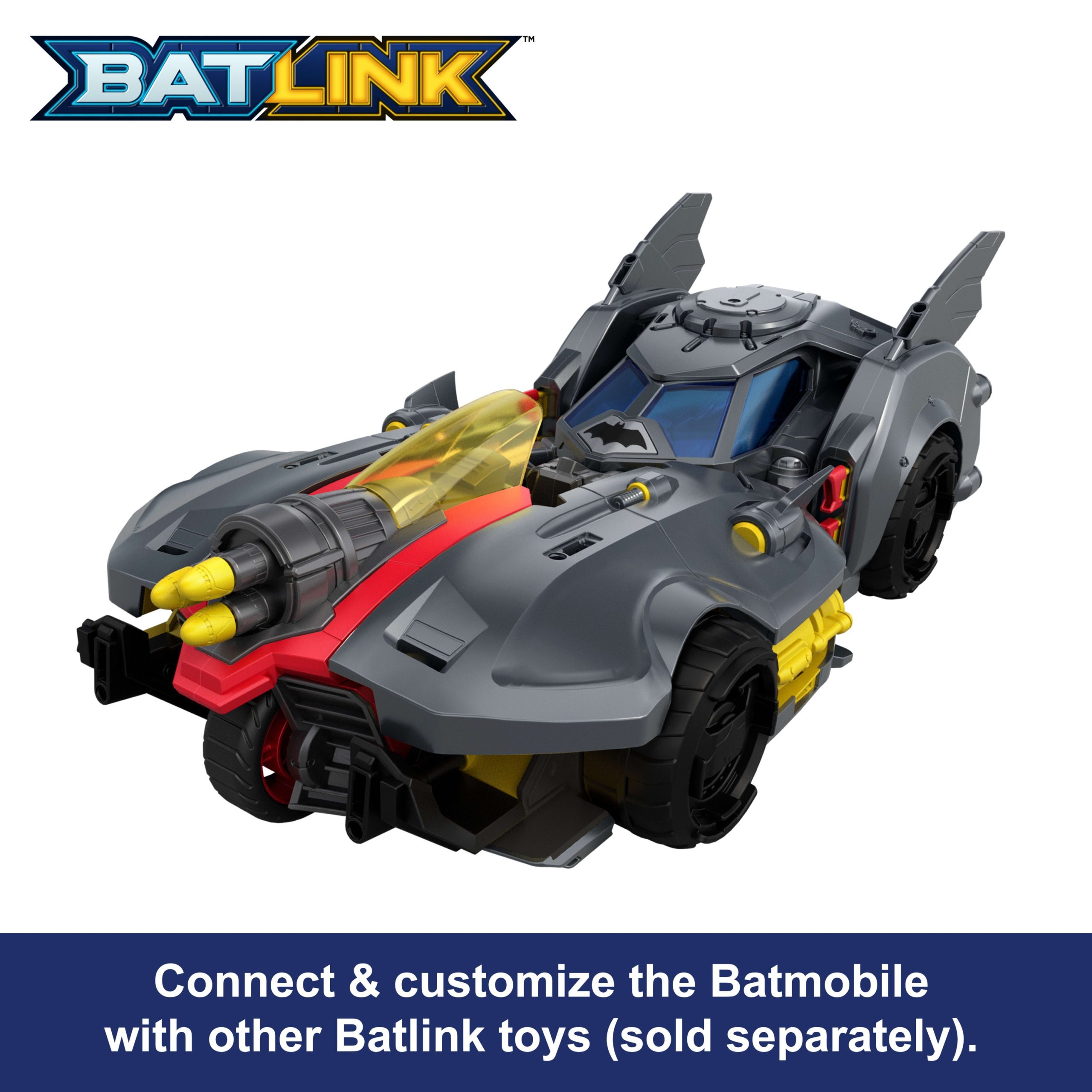 DC Premier 6.5 Inch Batlink Robin Figure & Motorcycle Vehicle With Projectile Launch - Image 3