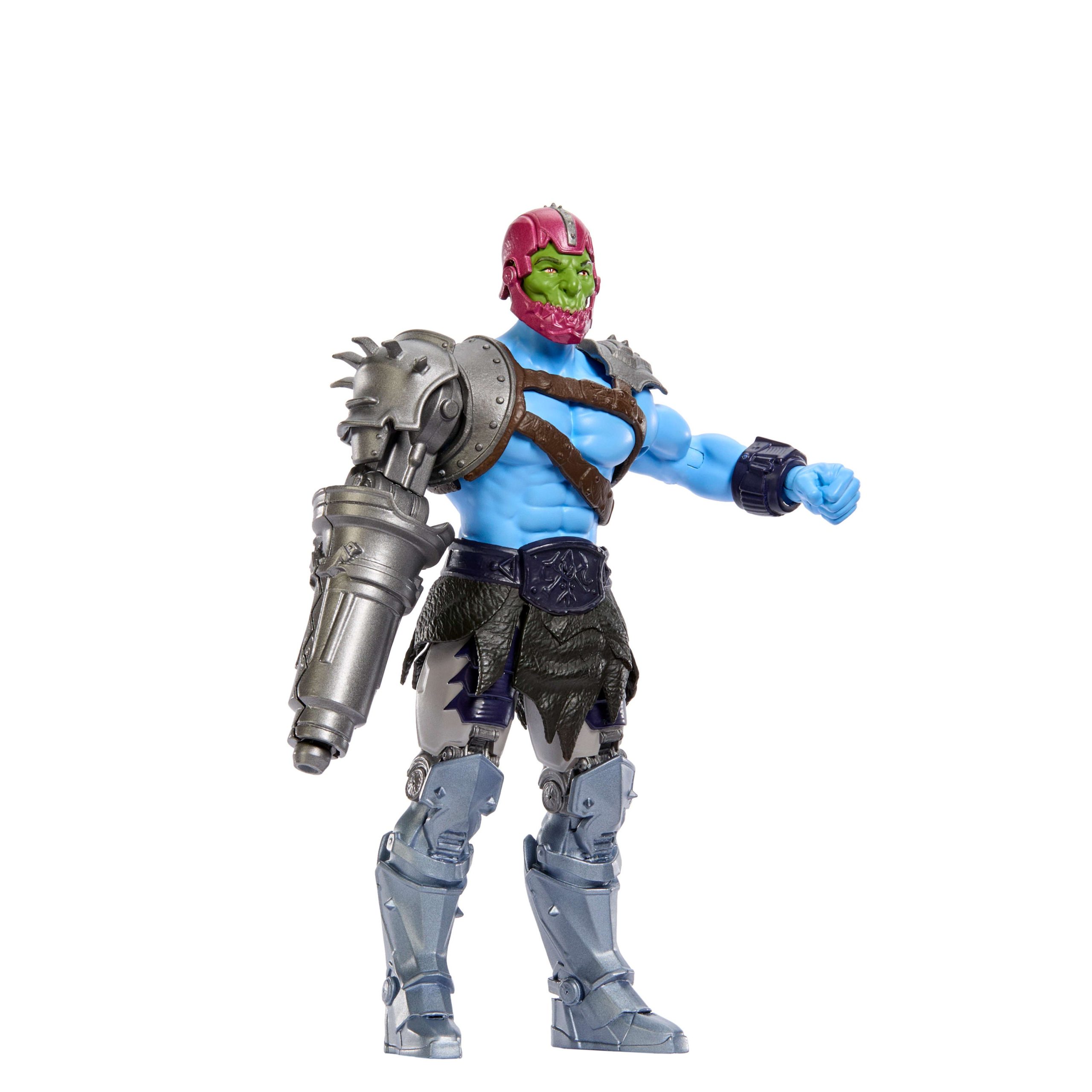 Masters Of The Universe Cannon Transform Trap Jaw Feature Action Figure Toy. 5.5 Inch Twist & Release - Image 3