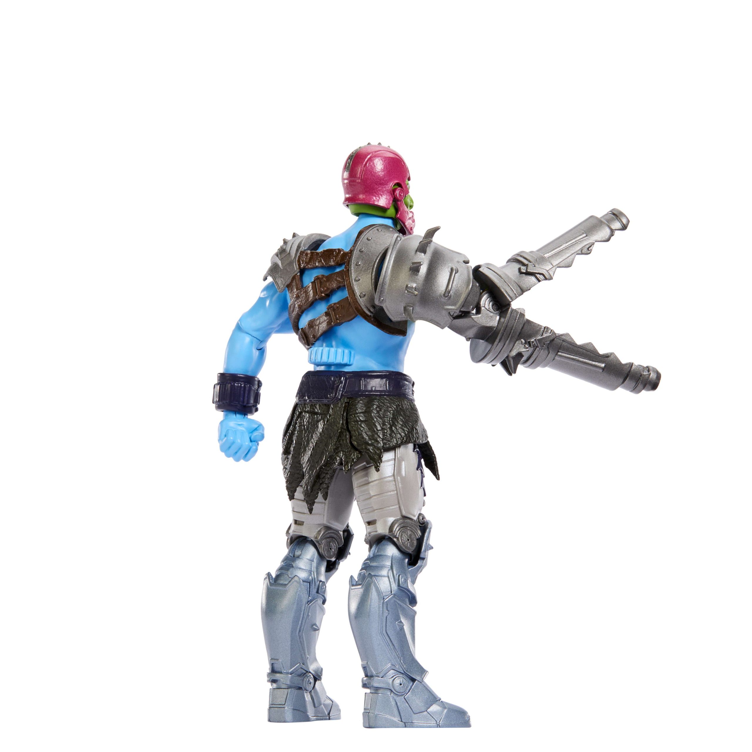 Masters Of The Universe Cannon Transform Trap Jaw Feature Action Figure Toy. 5.5 Inch Twist & Release - Image 5