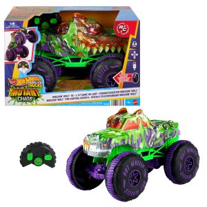Hot Wheels Monster Trucks Loup Ravageur Télécommandé