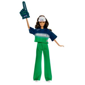 Barbie Super Bowl LX Seattle Seahawks Doll