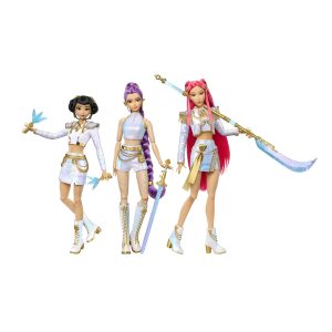HUNTR/X Rumi. Mira. Zoey What It Sounds Like 3-Pack