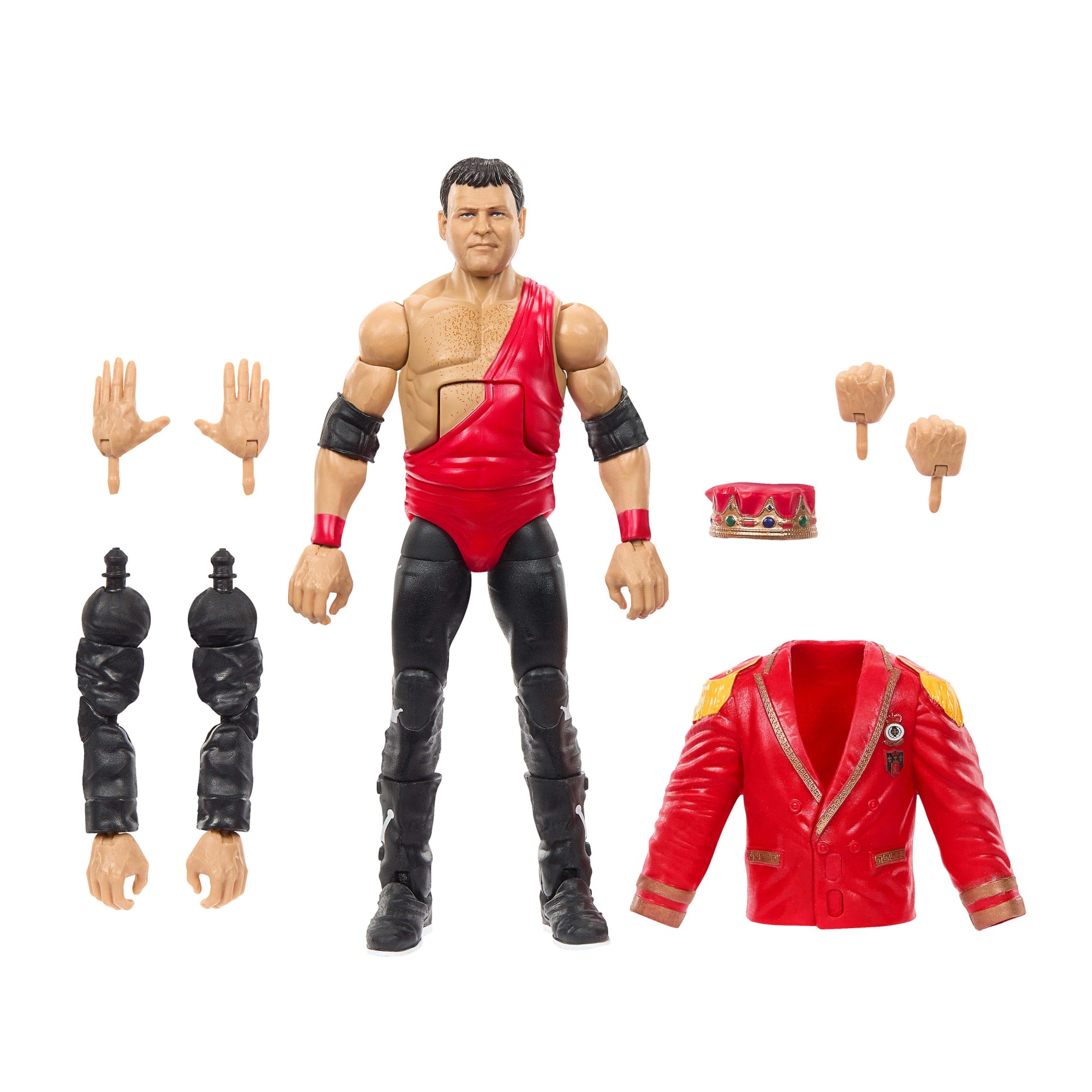 WWE Monday Night War Elite Collection Jerry The King Lawler Action Figure & Accessories 6-Inch Set