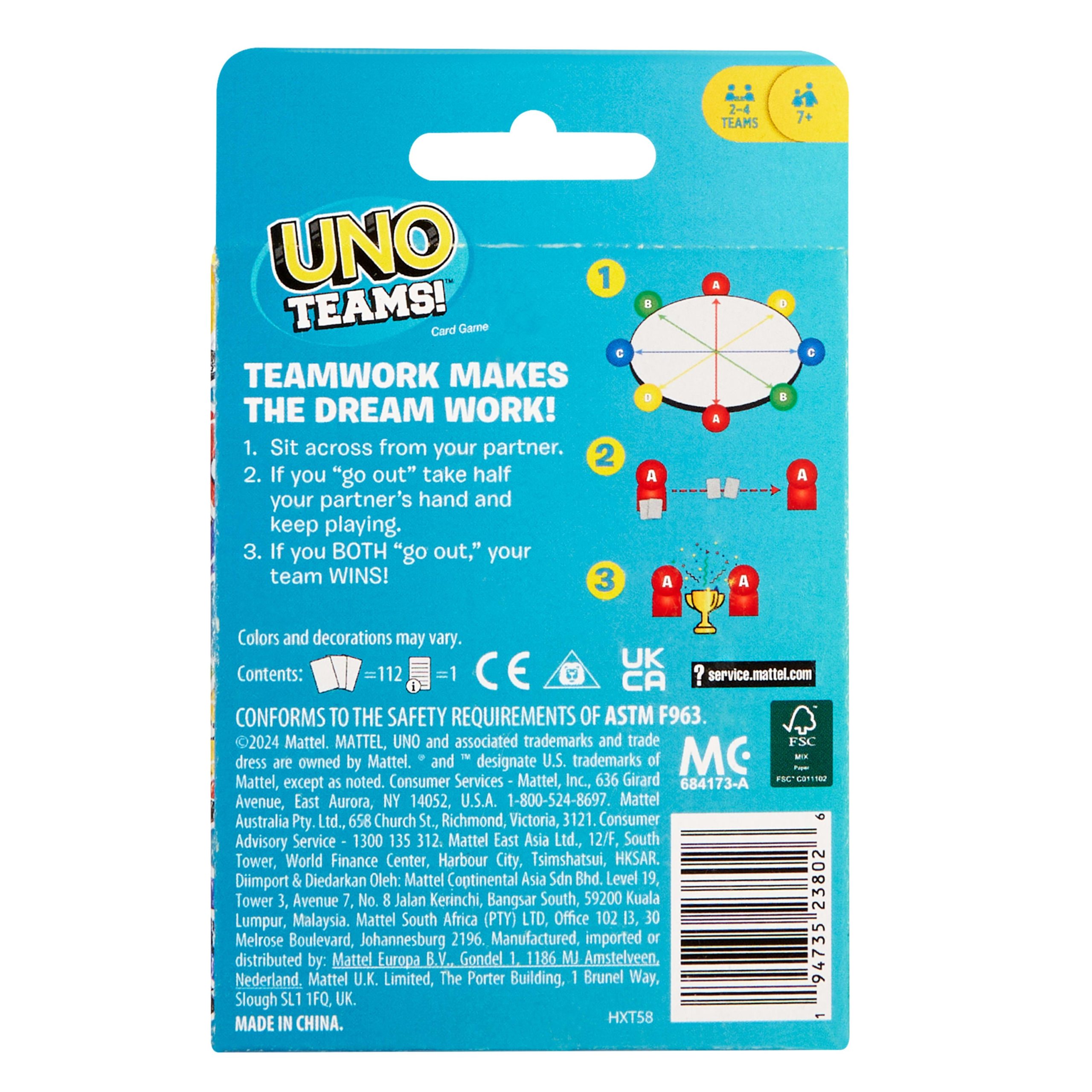 UNO Jogo de Cartas Teams - Image 6