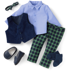 American Girl® x Janie and Jack Tartan Plaid Outfit for 18-inch Dolls
