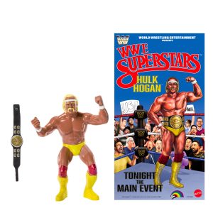 LJN WWE Superstars Hulk Hogan Action Figure
