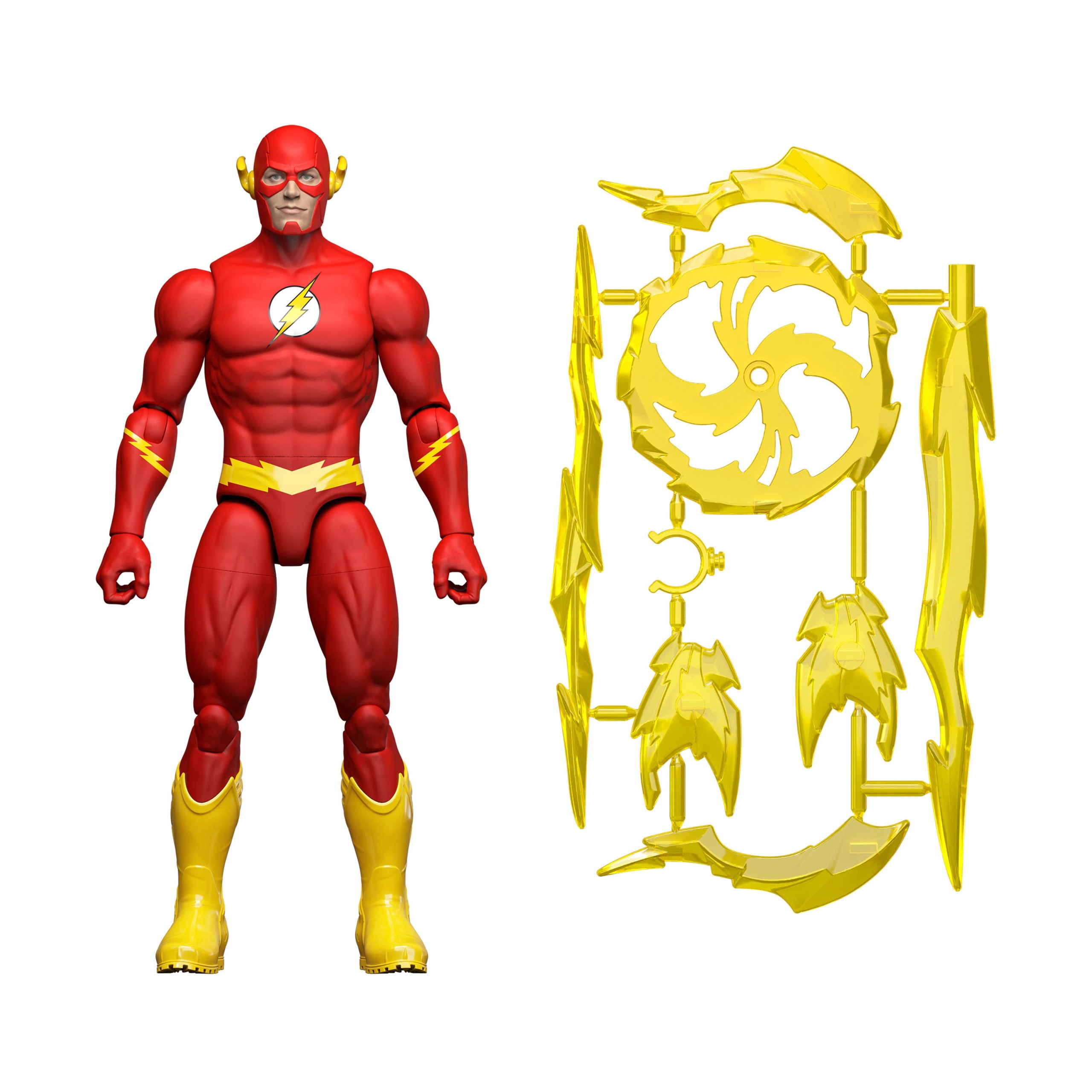 DC Premier 6.5 Inch The Flash Action Figure Series 1. Detailed Design With 22 Articulations - Image 4
