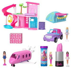 Barbie  Mini Barbieland  Poupées et Acc.  Maison de Rêve. 5Poupées