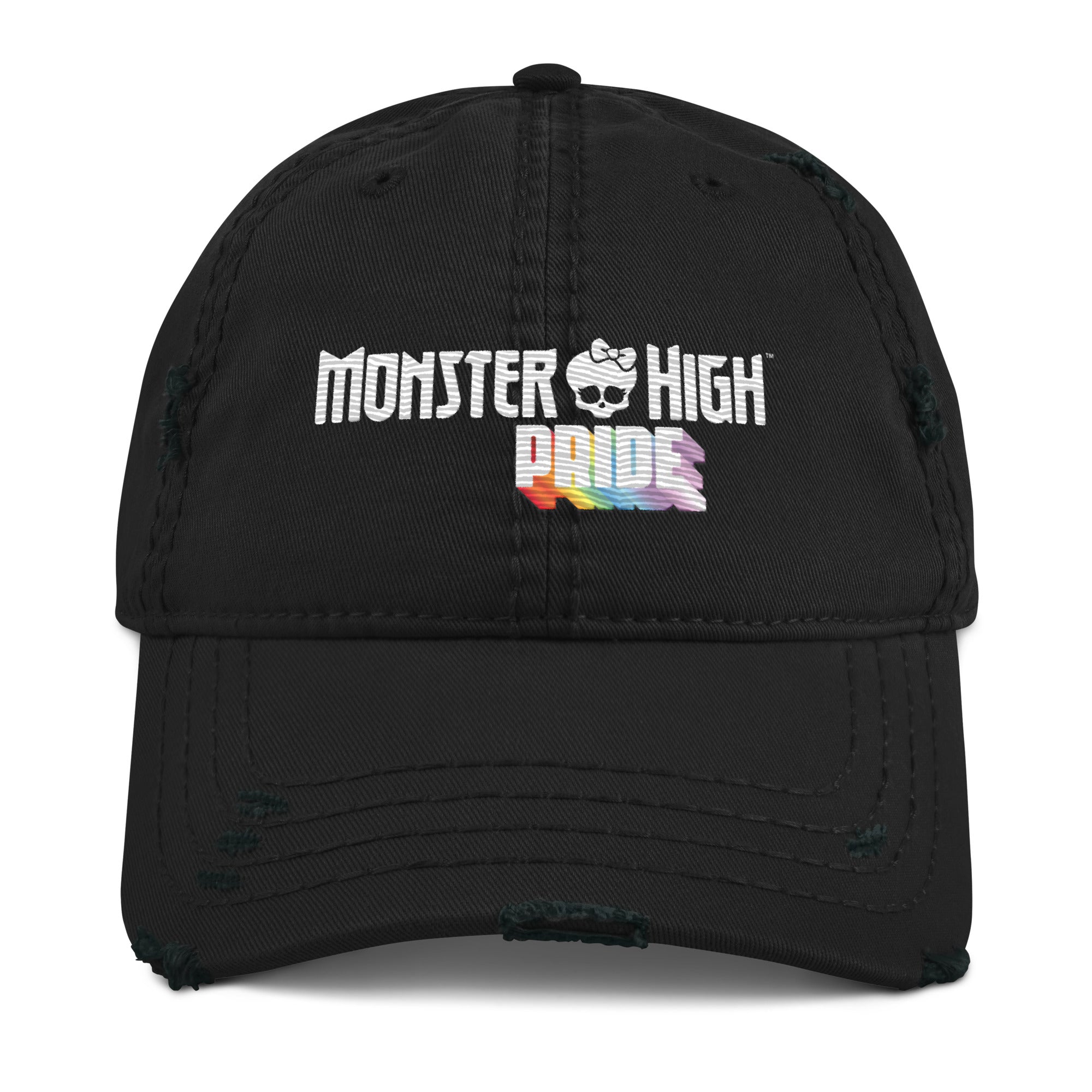 Monster High Pride Logo Black Hat