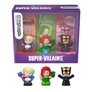 Little People Collector DC Super-Villains Special Edition Set For Comic Book Fans. 3 Figures