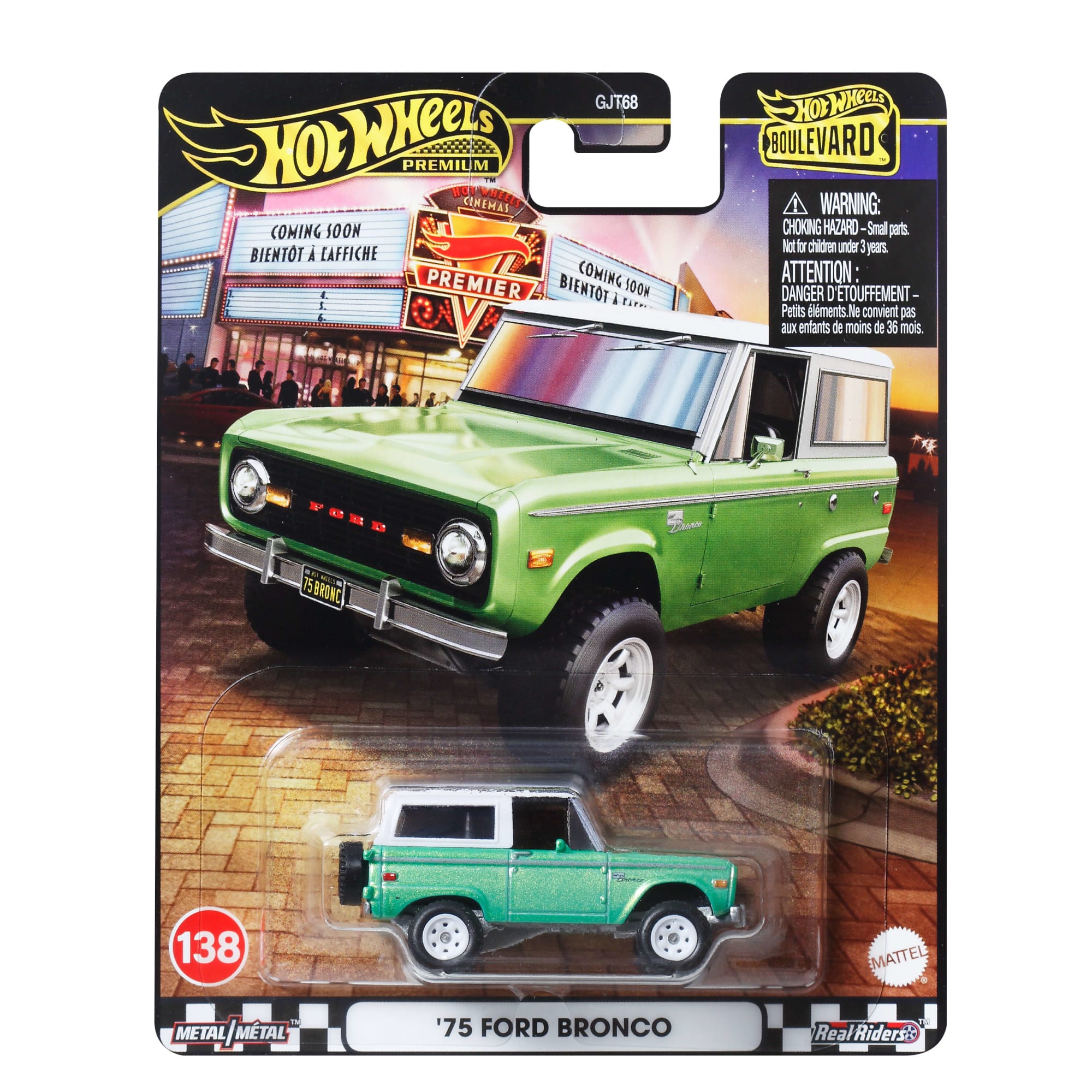Hot Wheels Premium Boulevard '75 Ford Bronco
