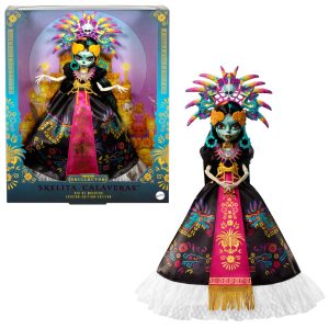 Monster High Skelita Calaveras Collectible Doll. Día De Muertos 2025. Aztec-Inspired Gown
