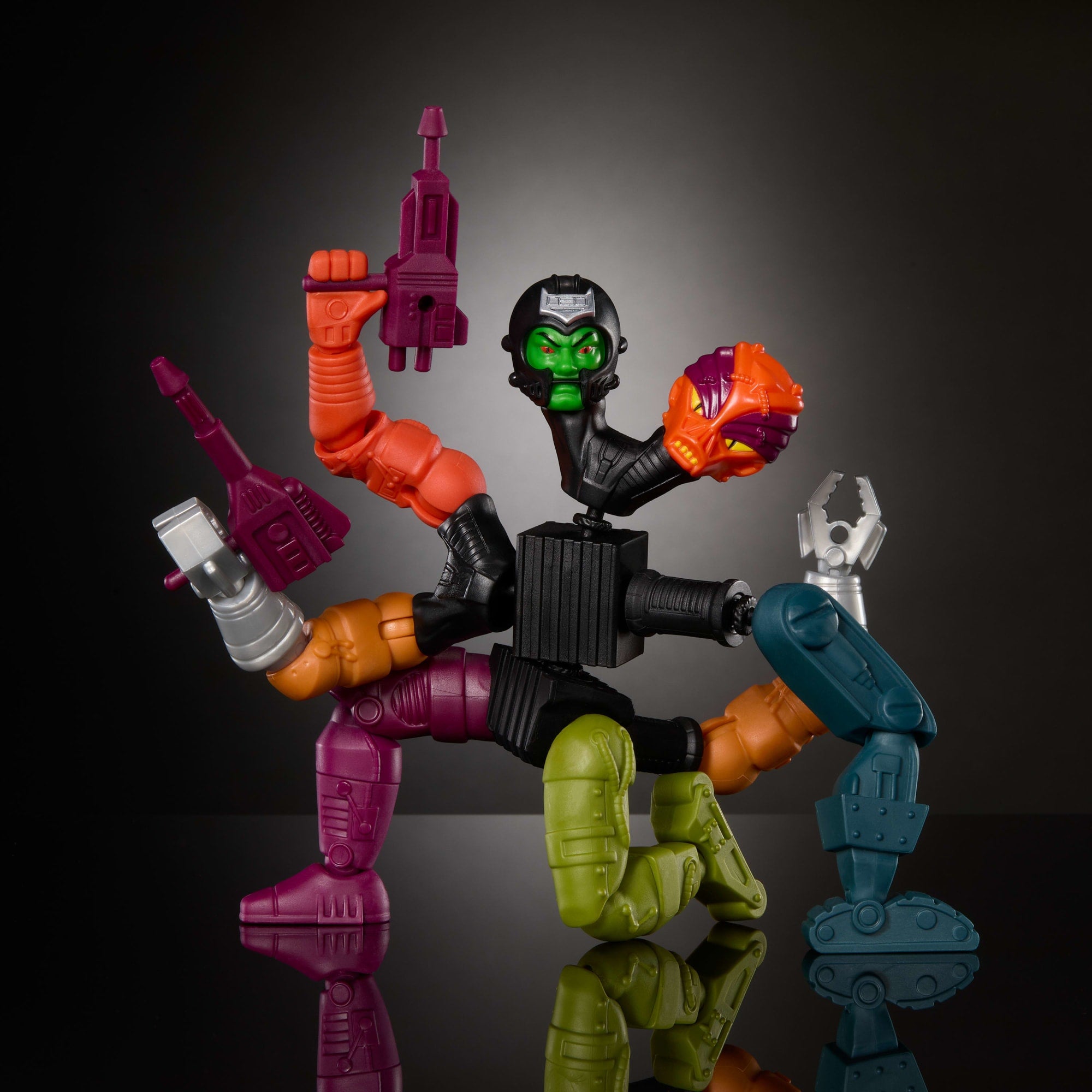 Masters Of The Universe Origins Multi Bot Deluxe Action Figure Robot. 43 Modular Parts - Image 4