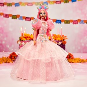2023 Día De Muertos Barbie x Pink Magnolia Doll