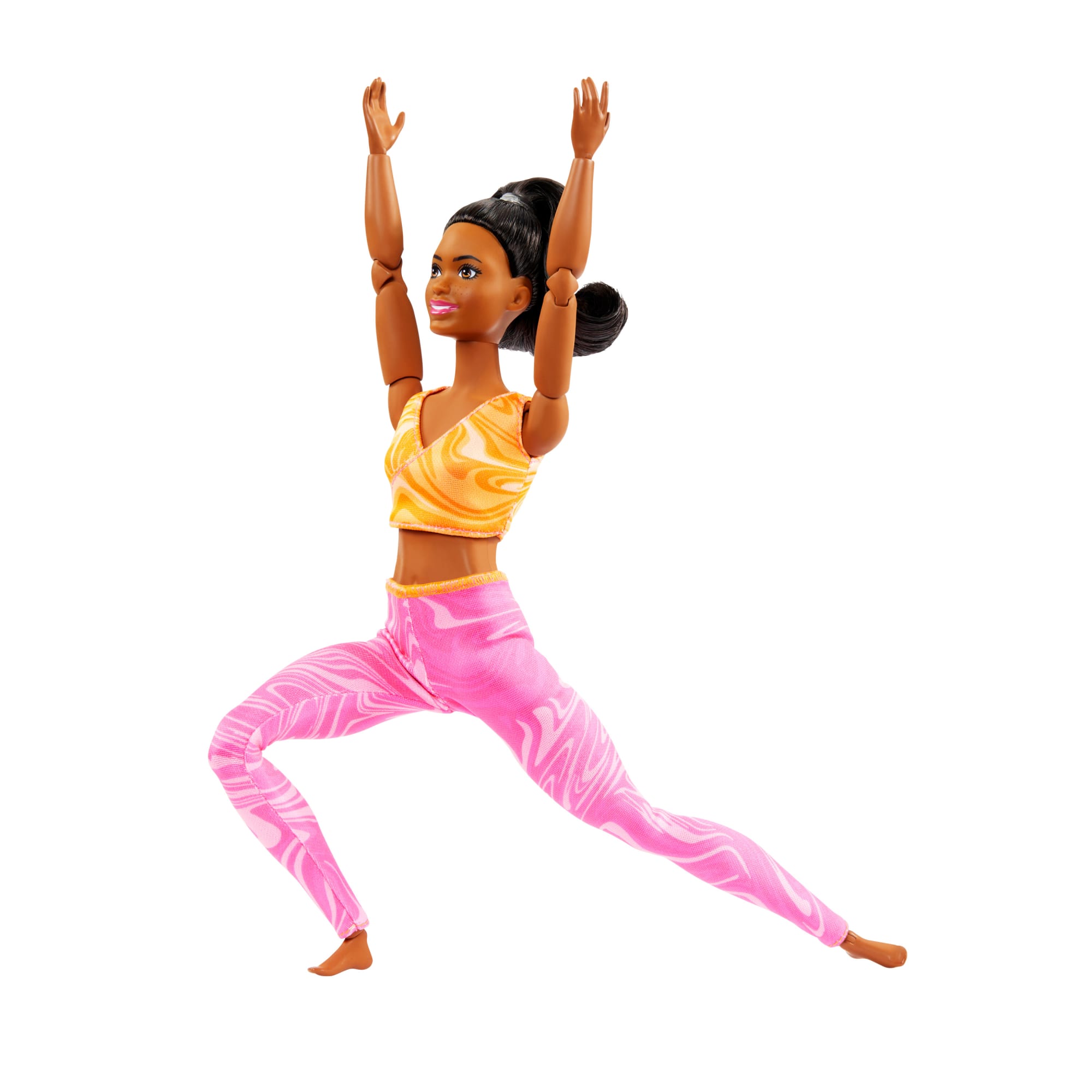 Barbie Ultra Flexible Poupée Brunette. Haut Sport et Pantalon - Image 4