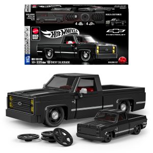 Mattel Brick Shop Hot Wheels '83 Chevy Silverado Building Toy Kit