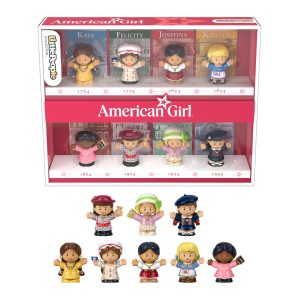 Little People Collector American Girl 40th Anniversary Special Edition Set For Fans. 8 Figures 