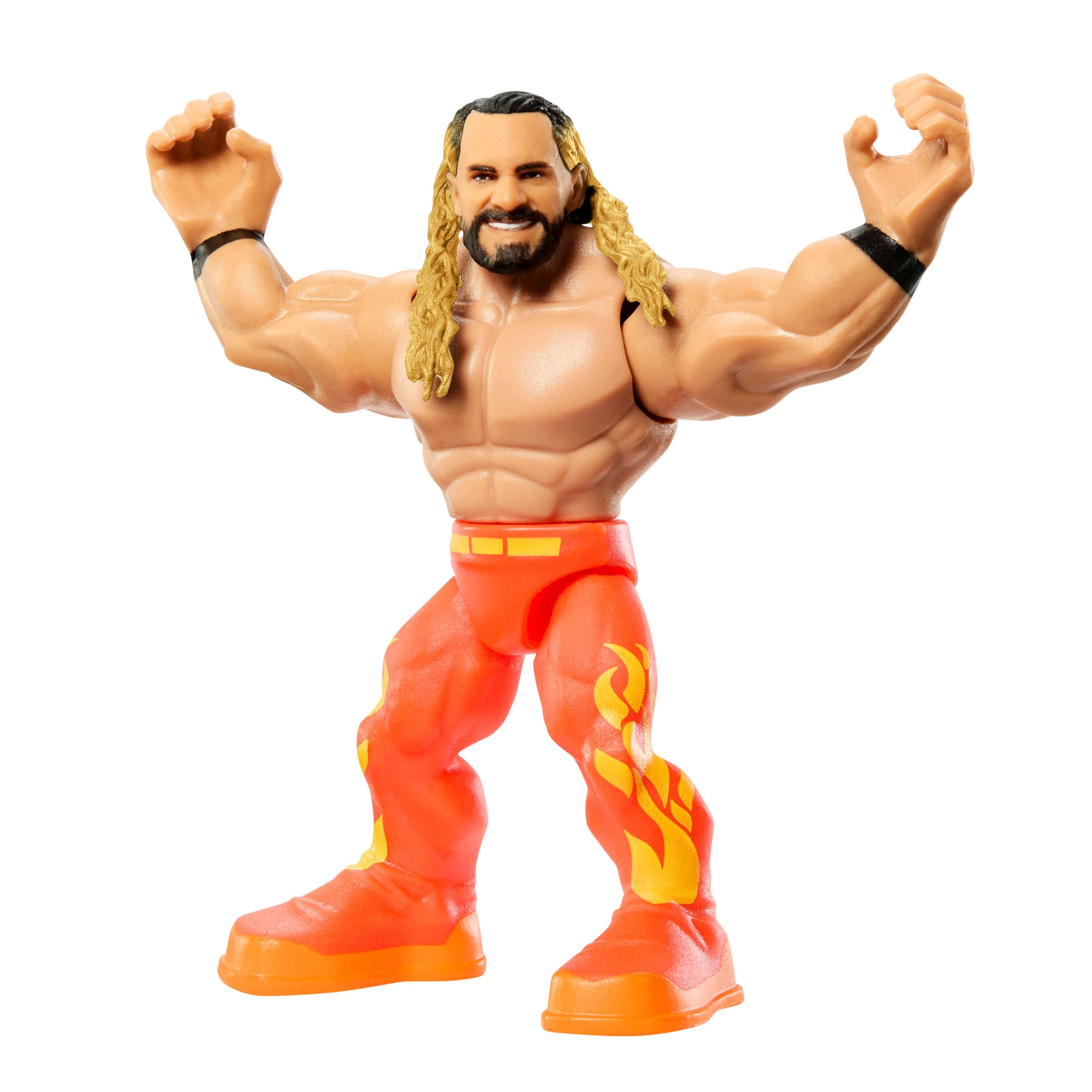 WWE Knuckle Crunchers Rebound Ring & Action Figure. Playset With Seth Rollins Mini Figure - Image 2