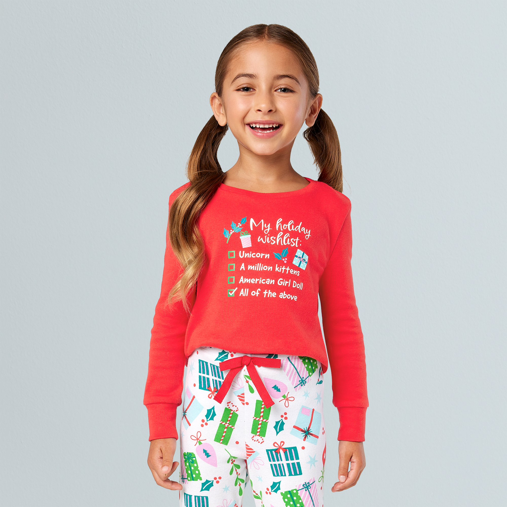 Holiday Wish List PJs for Little Girls - Image 17