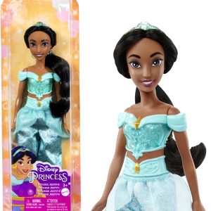 Disney Princess Jasmine Doll With Sparkling Fashion & Accessories. Inspired By Aladdin Movie