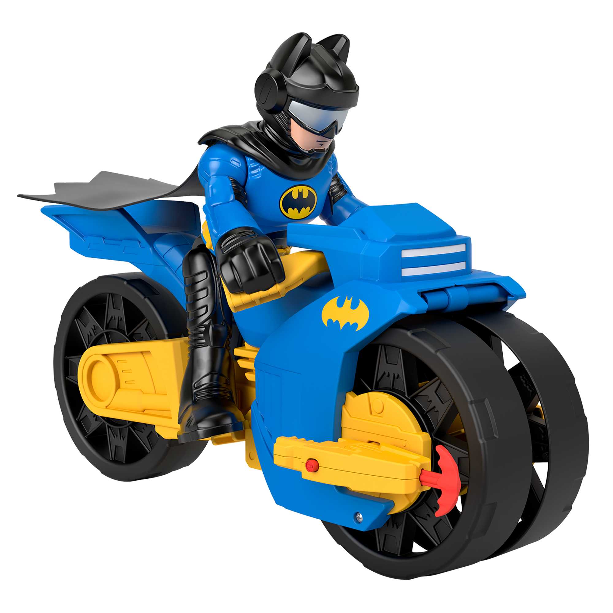 Imaginext DC Super Friends-Batcycle XL et Batman-Figurine de 25 Cm