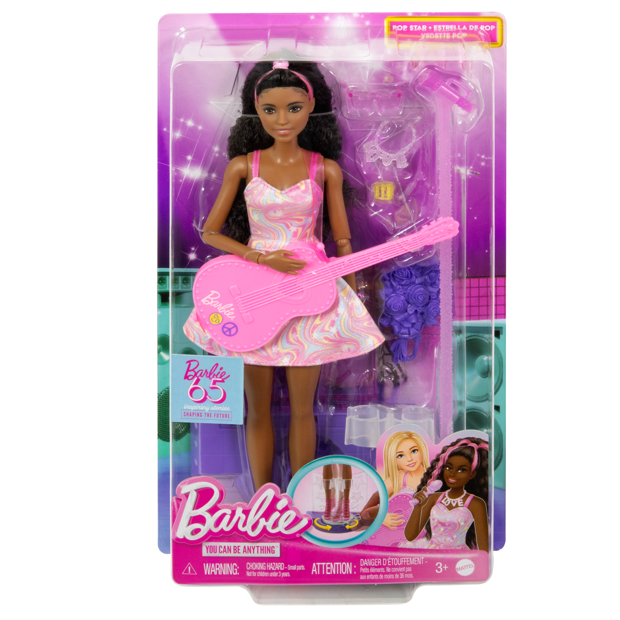 Barbie Carrières 65Anniversaire Vedette Pop et 10Accessoires - Image 6