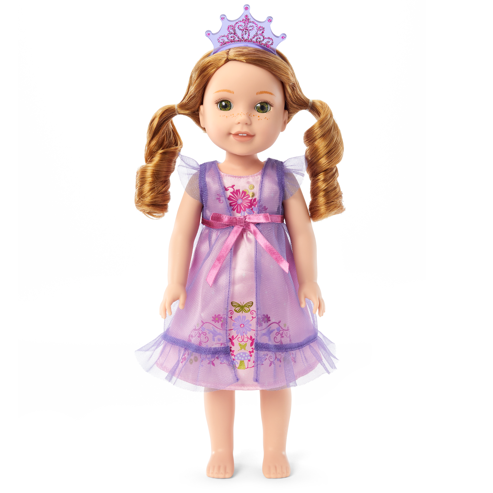 Royal Ruffles Nightie & Robe for WellieWishers™ Dolls - Image 2