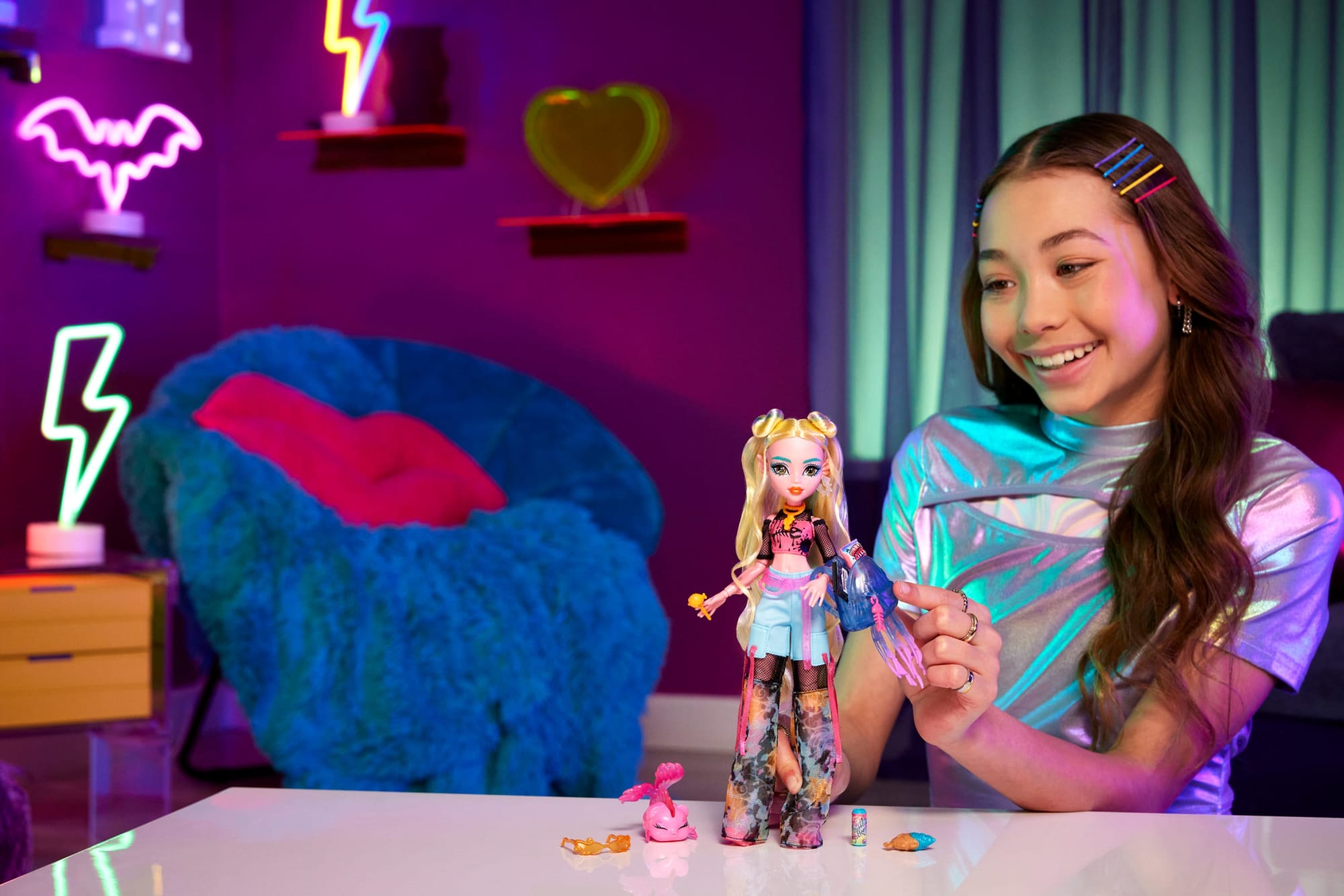 Monster High Boneca Lagoona Novo Visual - Image 2