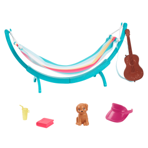 Barbie World™ Coffret de Jeu Avec Accessoires Vie en Hamac