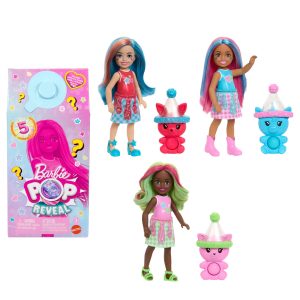 Barbie  Pop Reveal  Chelsea  Série Frappés  Poupée. 5Surprises