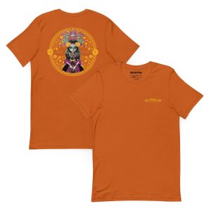 Monster High Skelita Día de Muertos Embroidered Orange T-Shirt