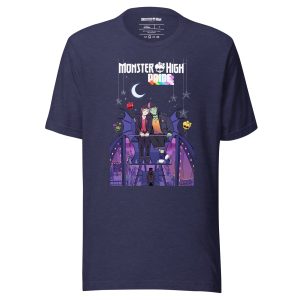 Monster High Pride Kieran & Spelldon Navy T-Shirt