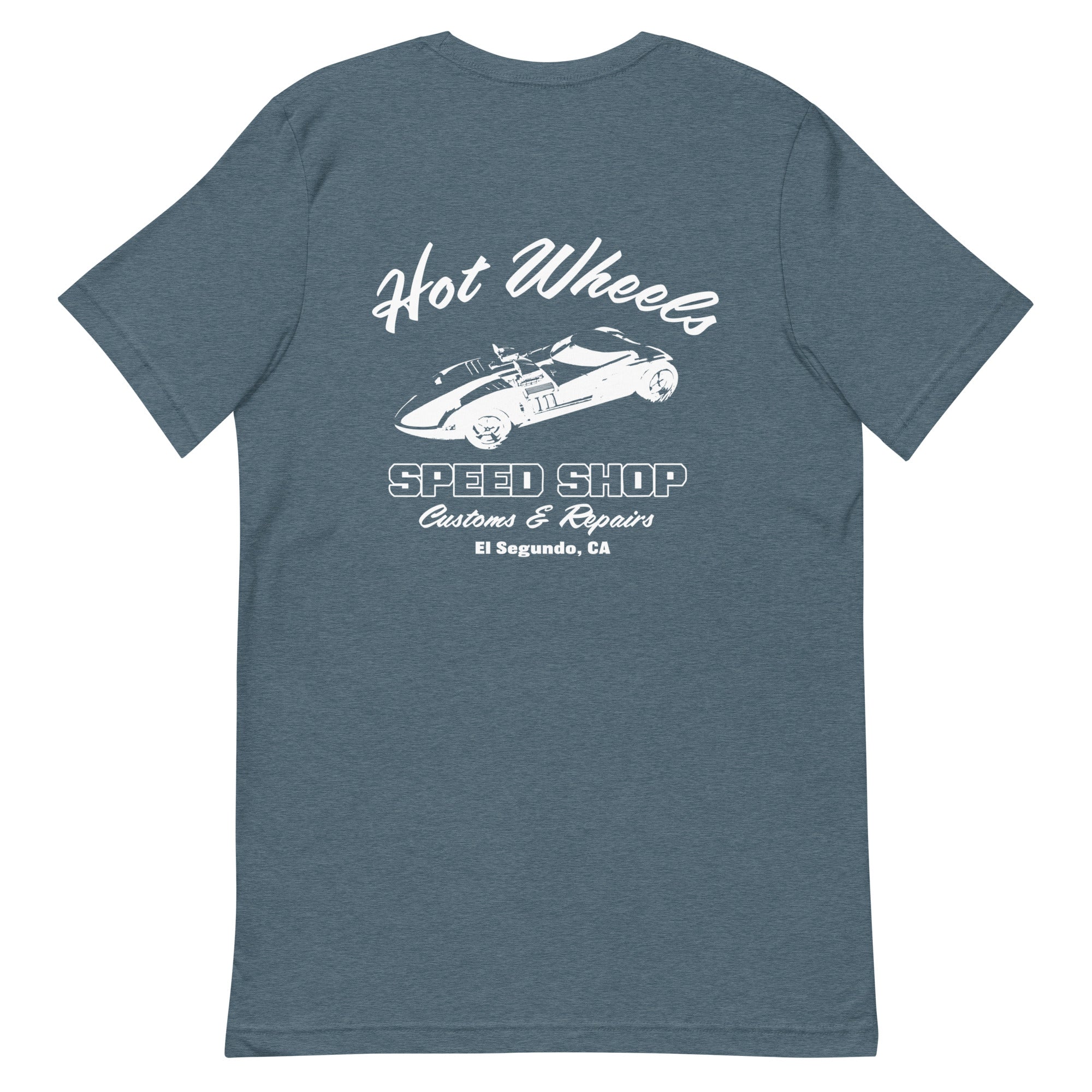 Hot Wheels Speed Shop Embroidered Blue T-Shirt - Image 18