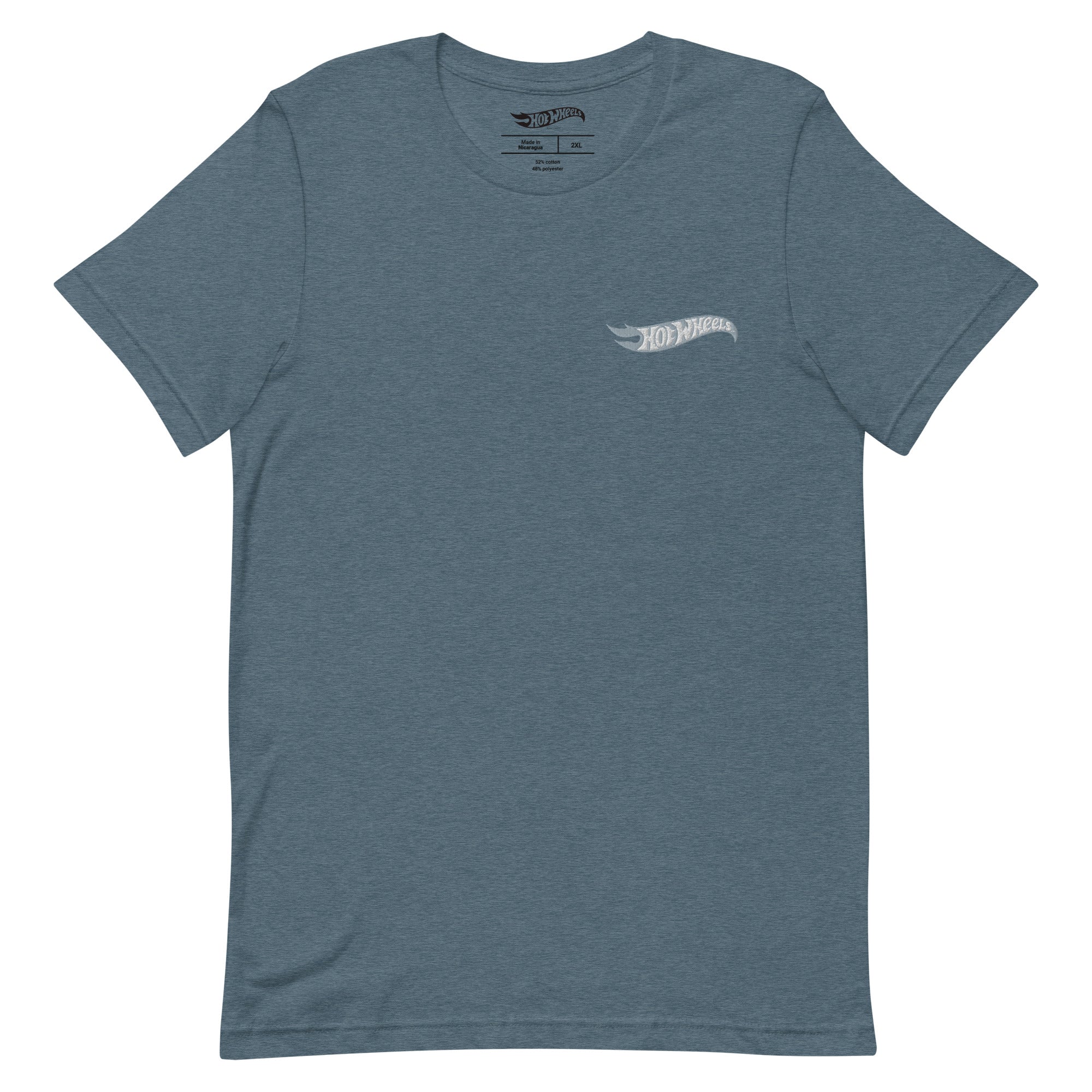 Hot Wheels Speed Shop Embroidered Blue T-Shirt - Image 17